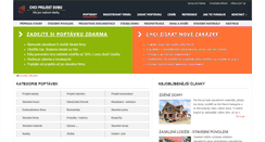 Desktop Screenshot of chciprojektdomu.cz